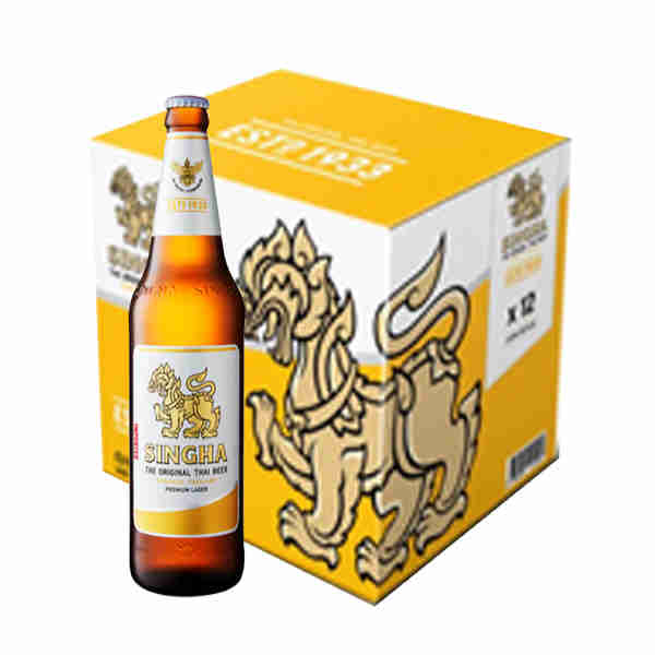 Singha 620ml Bottle (ដបធំ ១២ដប)